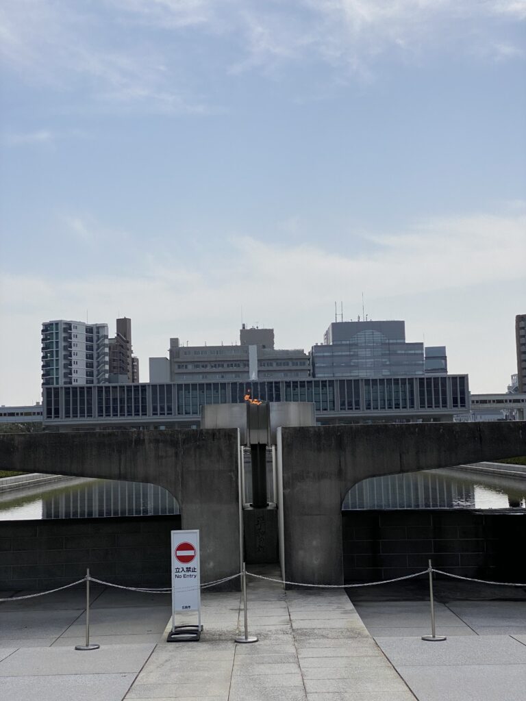 Flame of Peace in Hiroshima, Japan