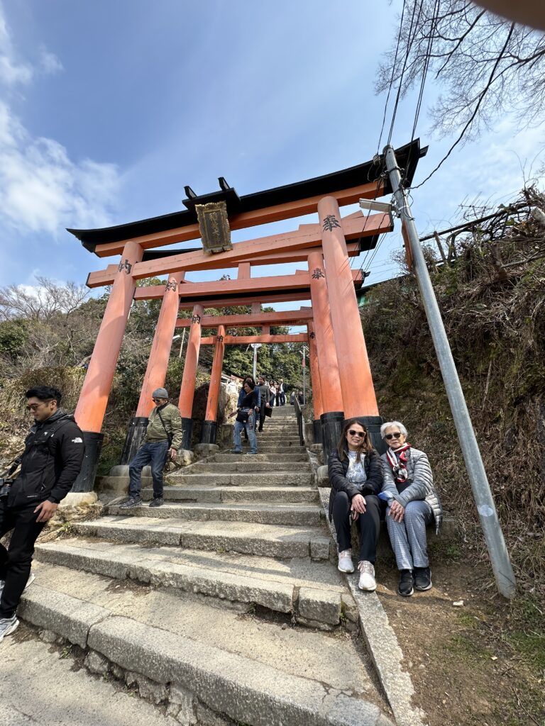 Torii gates at Fushimi Inari Shrine in Kyoto, Japan